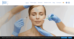 Desktop Screenshot of clinicaegos.com